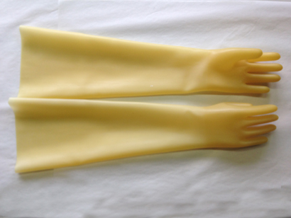 GLOVES 1/G IN NATURAL LATEX WITH STRENGHTENED SMOOTH HAND
