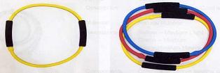 ELASTICO IN LATTICE CHIUSO AD ANELLO PER FITNESS