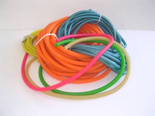 LATEX COLORED HOSE