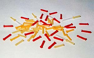 CYLINDRICAL LATEX DROPPER