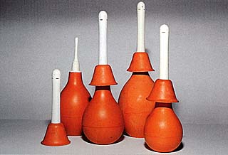 IRRIGATORI IGIENICI IN GOMMA